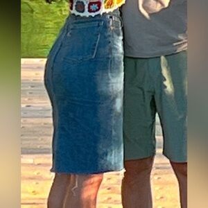 Levi's Blue Denim Jean skirt